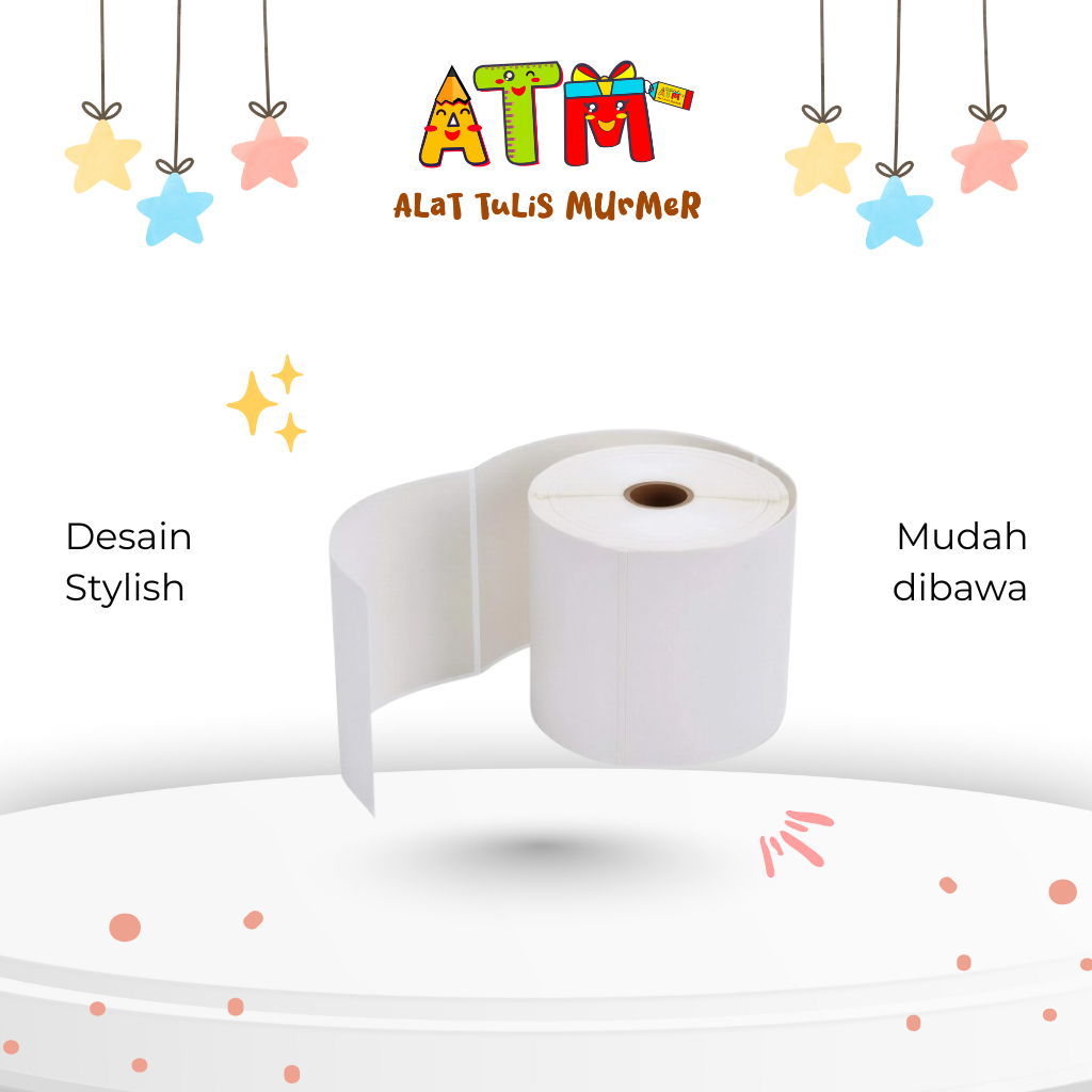 

Thermal/Struk/Label/Thermal Sticker Borneo 100x150 (500 stc)