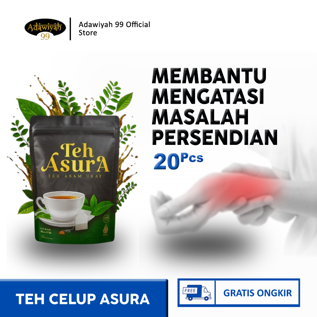 

TEH ASURA TEH CELUP ASAM URAT ISI 20pcs