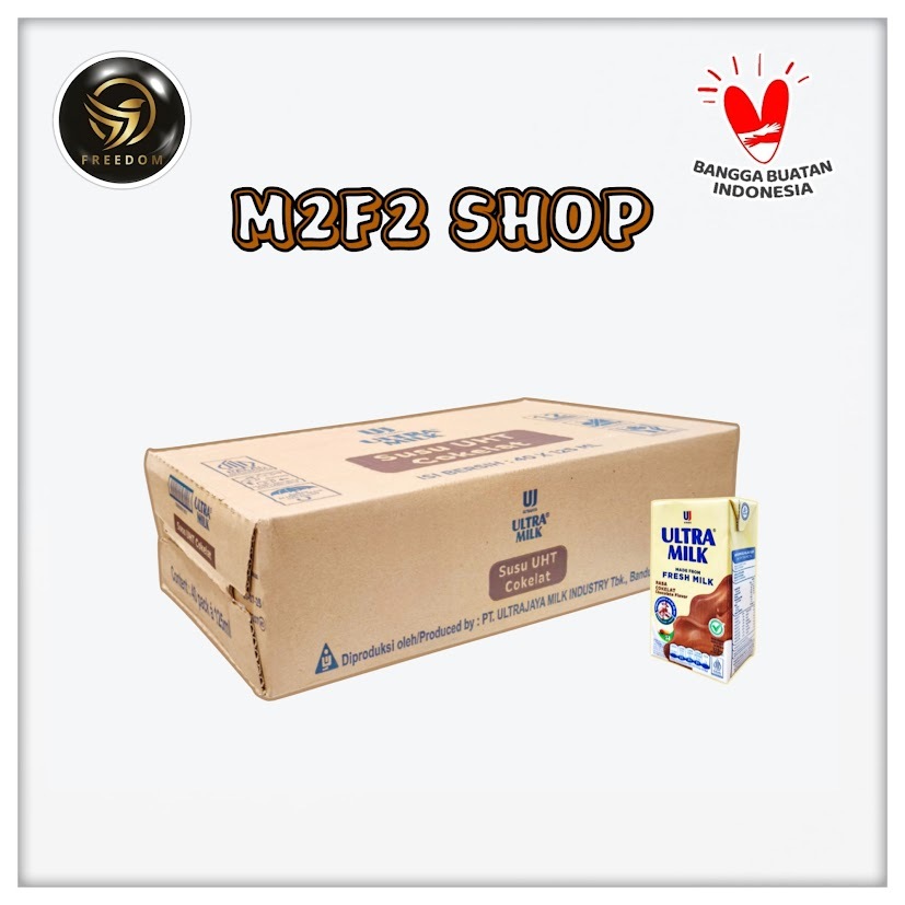 

Susu Ultra Milk Mini Kotak UHT Rasa Cokelat | Chocolate - 125 ml (Kemasan Karton)