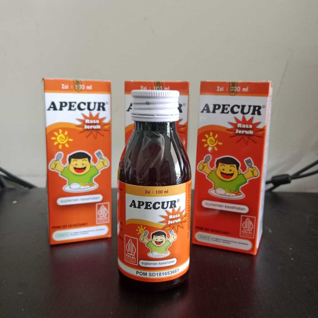 

APECUR SYRUP 100 ML RASA JERUK