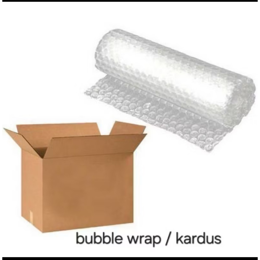 

EXTRA PACKING BUBBLE WRAP + KARDUS