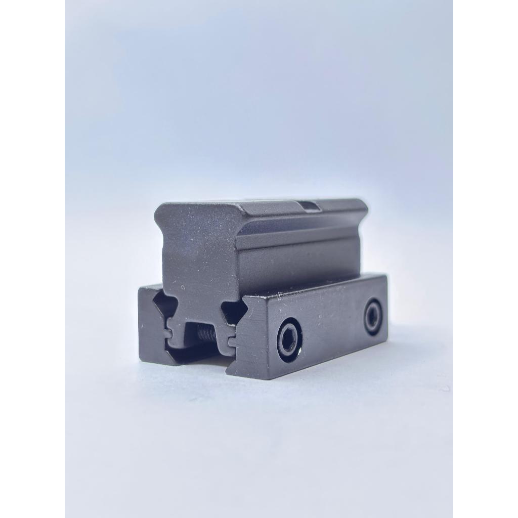 mounting peninggi raiser mounting adafter bawah 22 atas 22 bahan alumunium mounting teleskop tripod