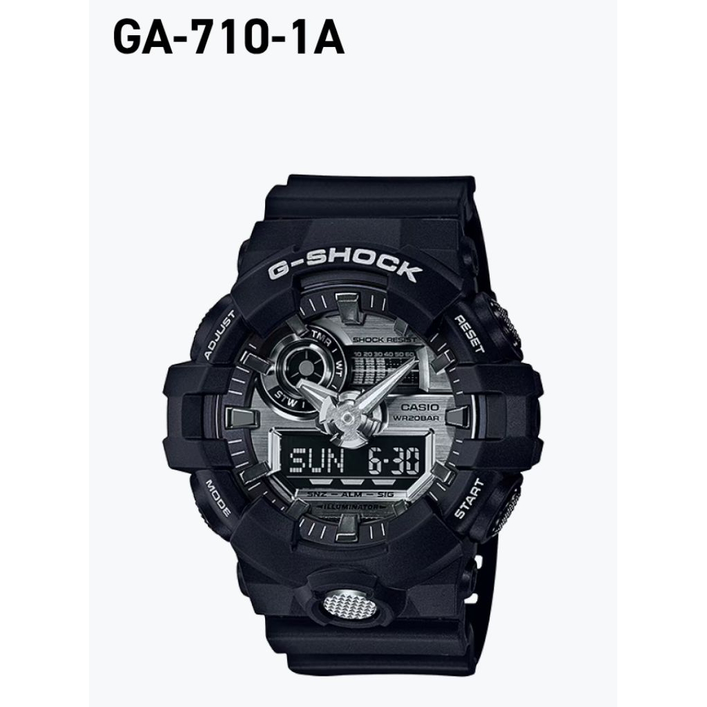 JAM CASIO G-SHOCK GA-710-1ADR W.R. 20BAR