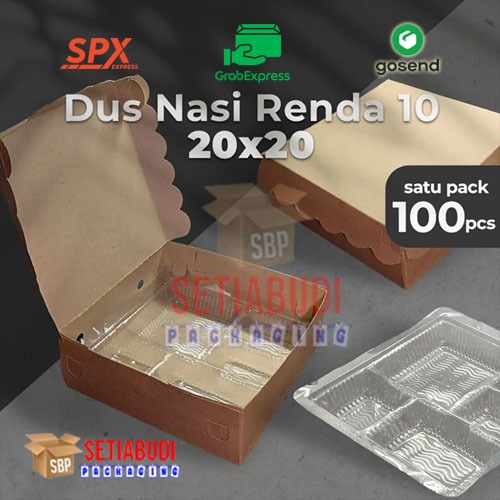 BOX NASI / KOTAK NASI / DUS MAKAN / LUNCH BOX / BOX MAKAN / KOTAK NASI PADANG / Kotak Nasi Katering