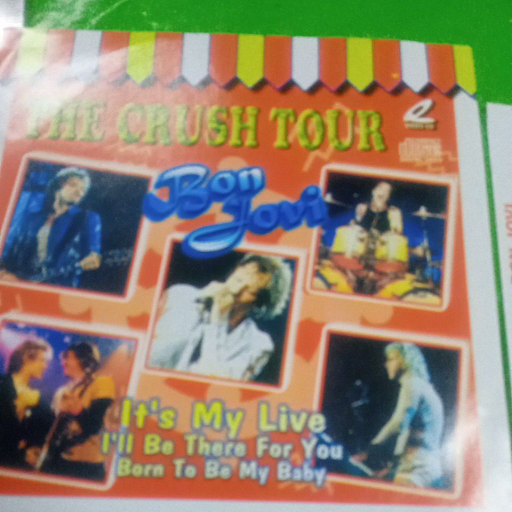 VCD THE CRUSH TOUR BON JOVI V118