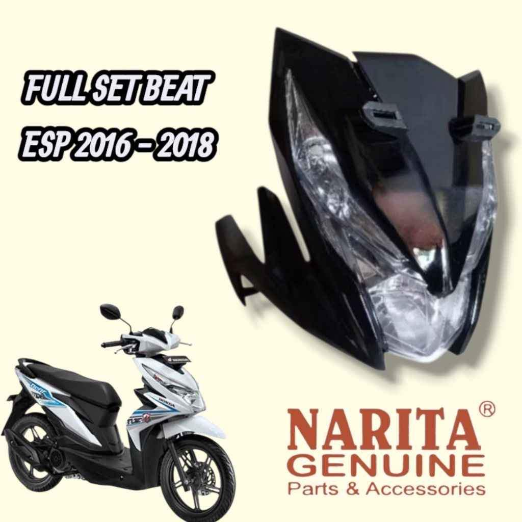 FULL BODY DEPAN BEAT ESP 2016 - 2018 NARITA