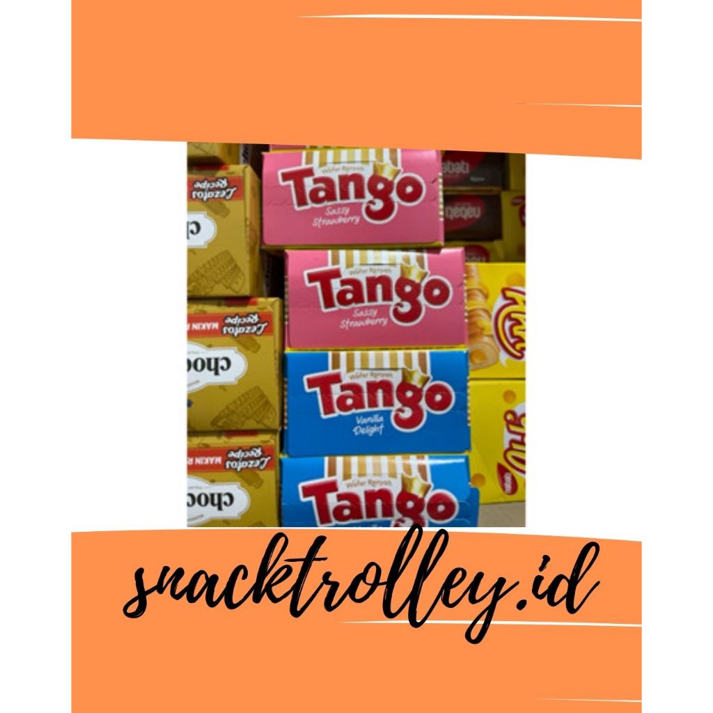 

Tango Wafer 5 gr Box aneka rasa strawberry, cokelat, vanila