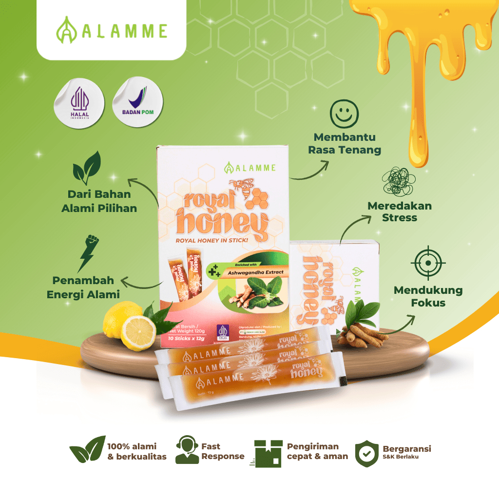 

Alamme - Royal Honey Premium Ashwagandha 10 Pcs