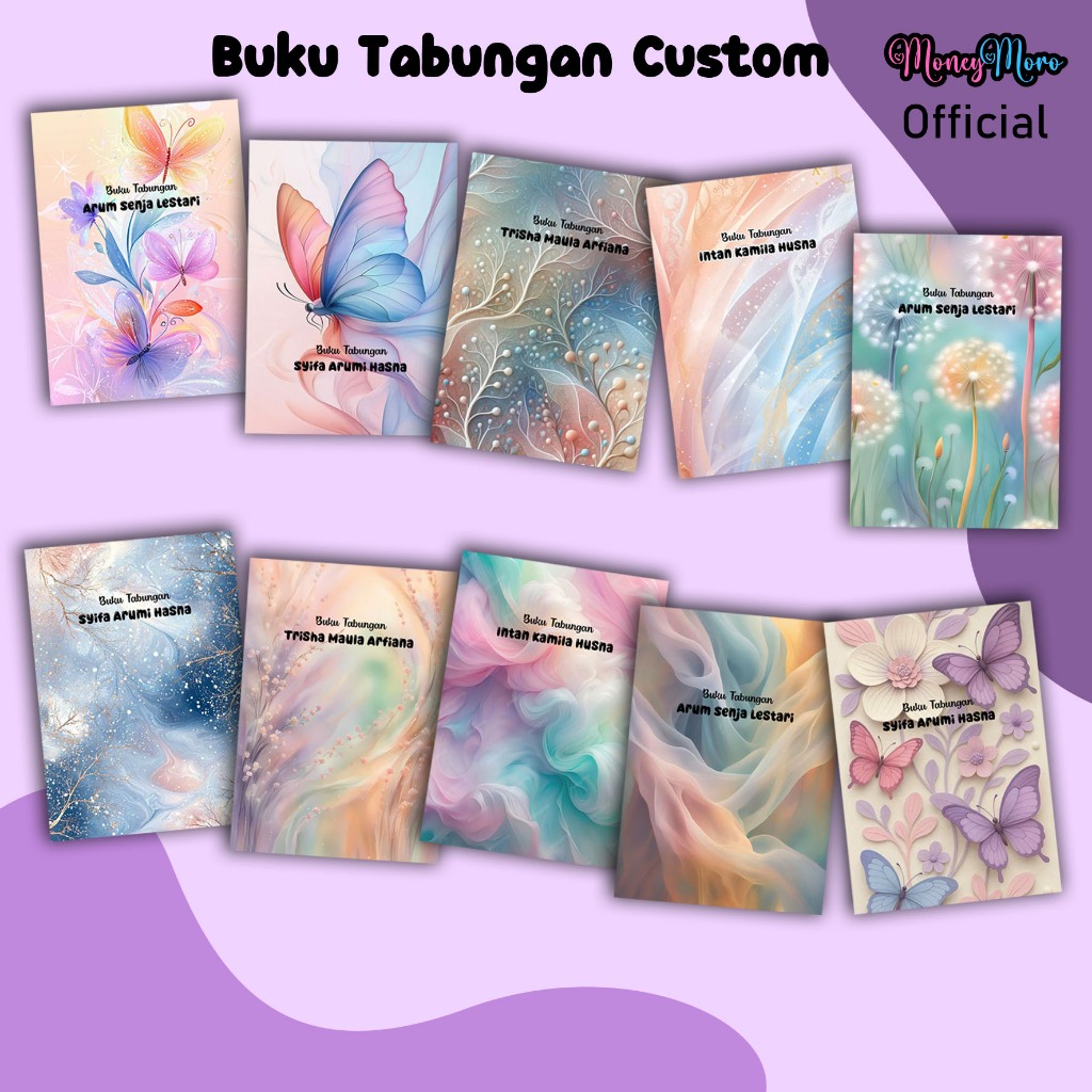 

Moneymoro Buku Tabungan Custom Kode 201-210