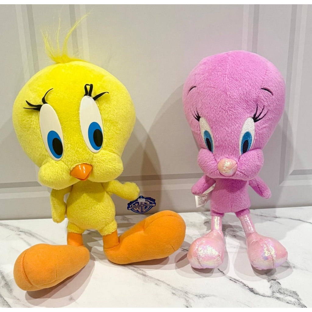 Boneka Plushie Tweety Classic & Tweety Purple Warner Bros