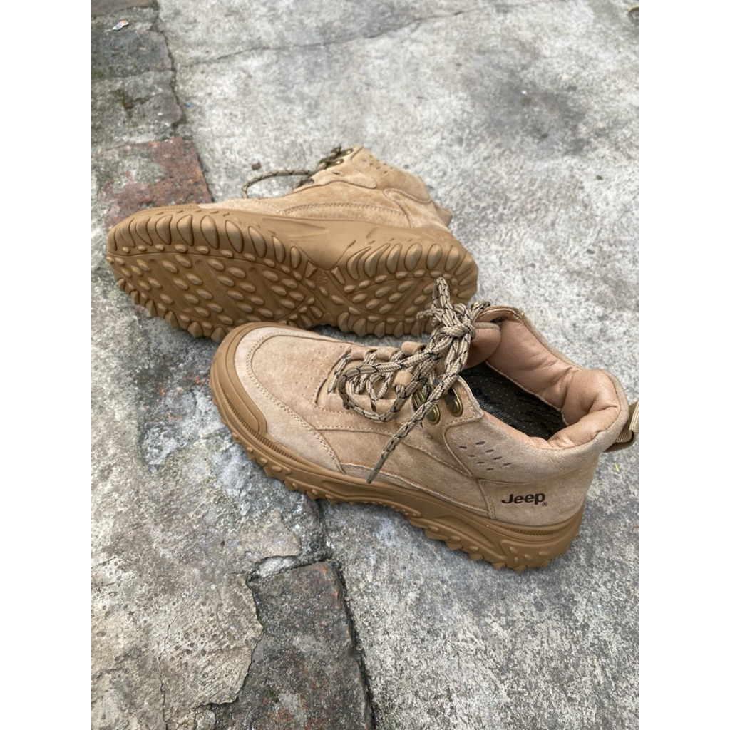 SEPATU OUTDOOR JEEP SEPATU PENDAKI SEPATU HIKING