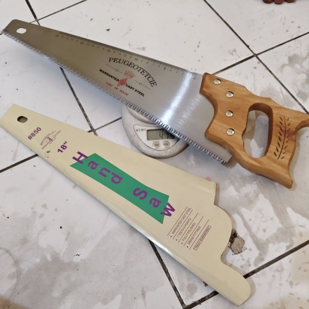 gergaji prancis 18" kikiran mesin TAJAM