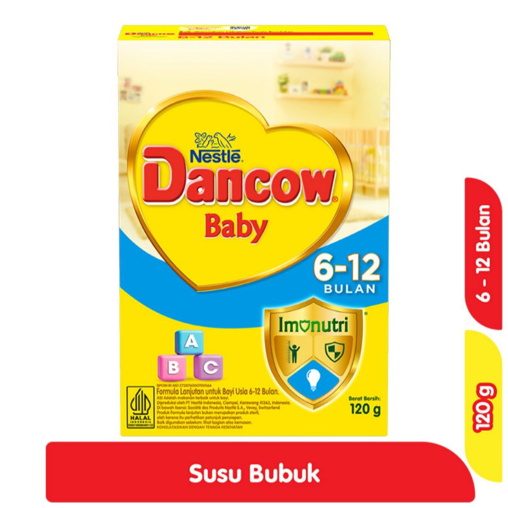 

Nestle Dancow Susu Bayi Formula 6-12 Bulan 120 g