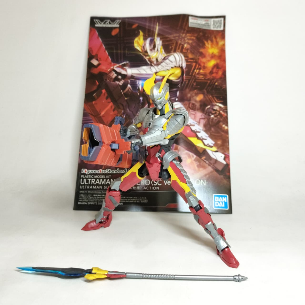 Bandai Figure-rise Standard Ultraman Zero SC ver Action / Model Kit 2nd Sudah Rakit X292