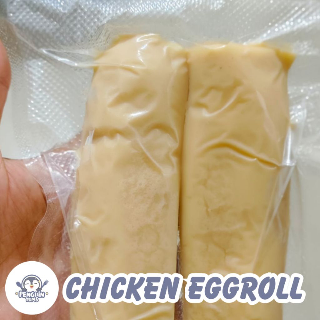 

Chicken Eggroll PenguinYums 2Pcs | Makanan Beku Siap digoreng Lauk Bekal Bento Praktis