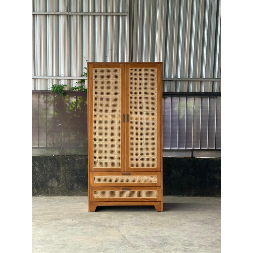 Almari rotan/ Almari baju