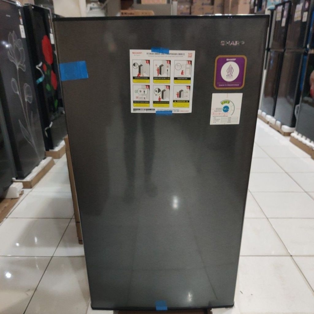 Kulkas Sharp 1 Pintu (SJ-N162N-HS) | Toko Priskila Elektronik Furniture Palembang | Kulkas 1 Pintu P