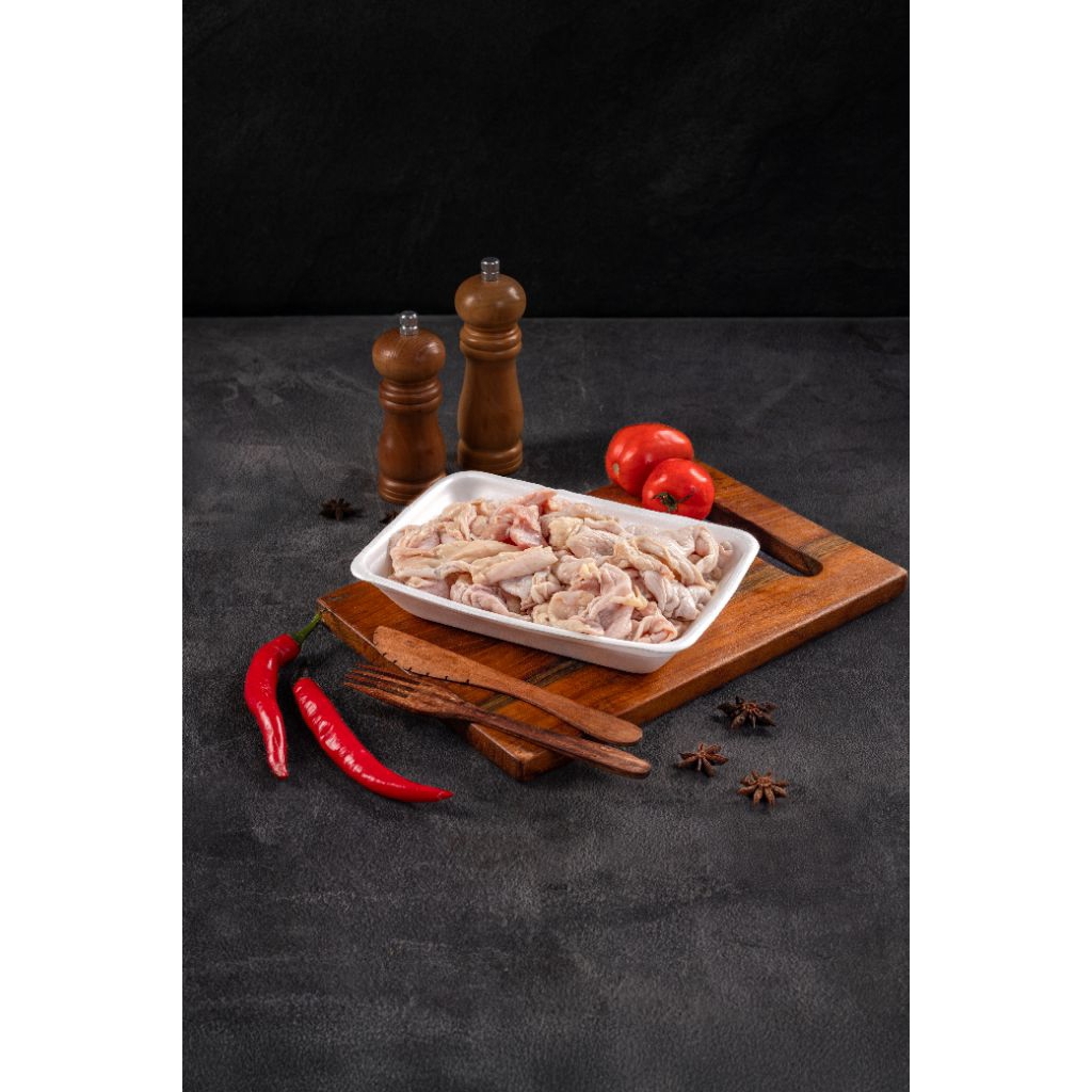 

Kulit ayam fresh 500 gram - Gurih dan lezat