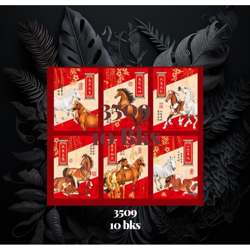 

10 pack Grosir Termurah Angpao Imlek shio kuda terbaru 2026