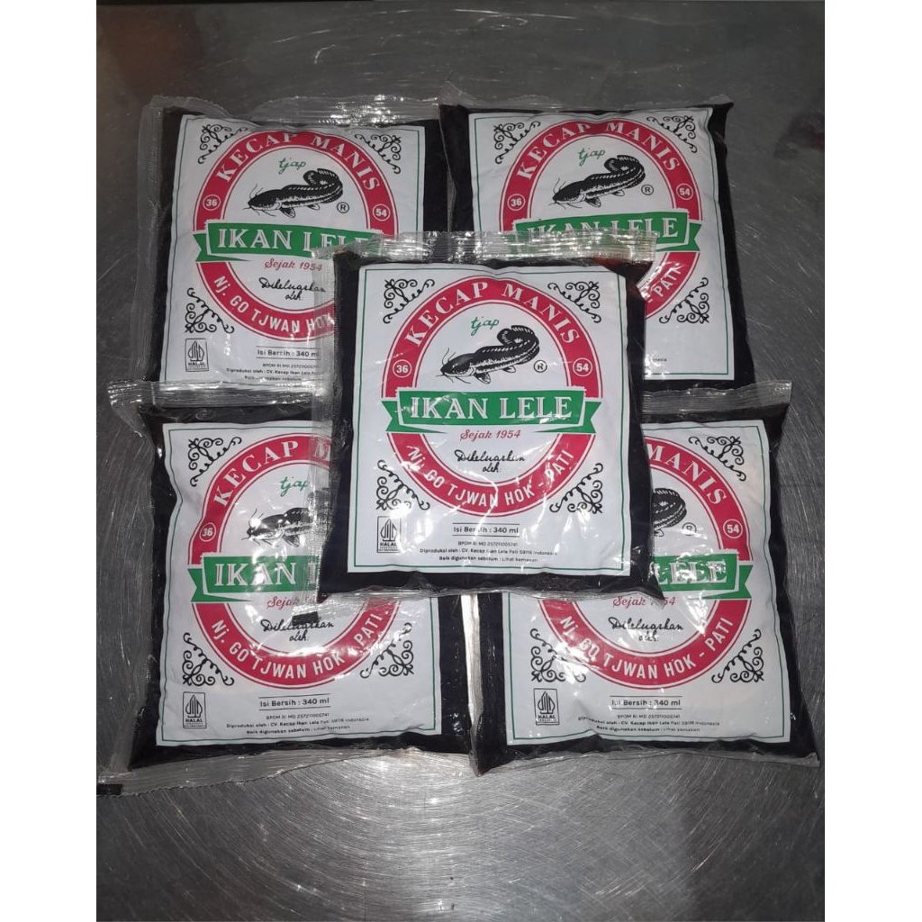 

Kecap lele 340ml kecap manis