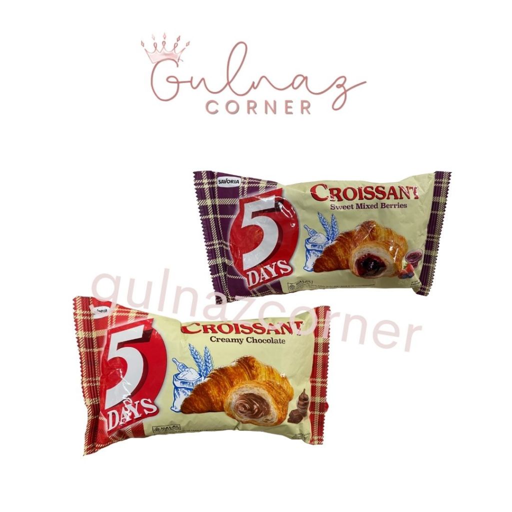 

SAVORIA CROISSANT 5 DAYS 60 GR | BERRIES & CHOCOLATE