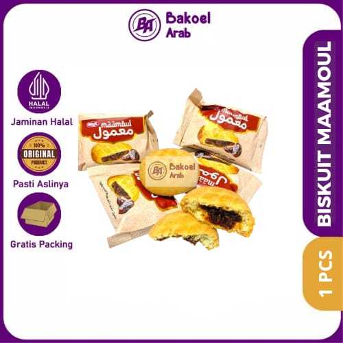 

BISKUIT MAAMOUL KUALITAS PREMIUM SELAI KURMA KHAS TIMUR TENGAH OLEH OLEH HAJI UMROH