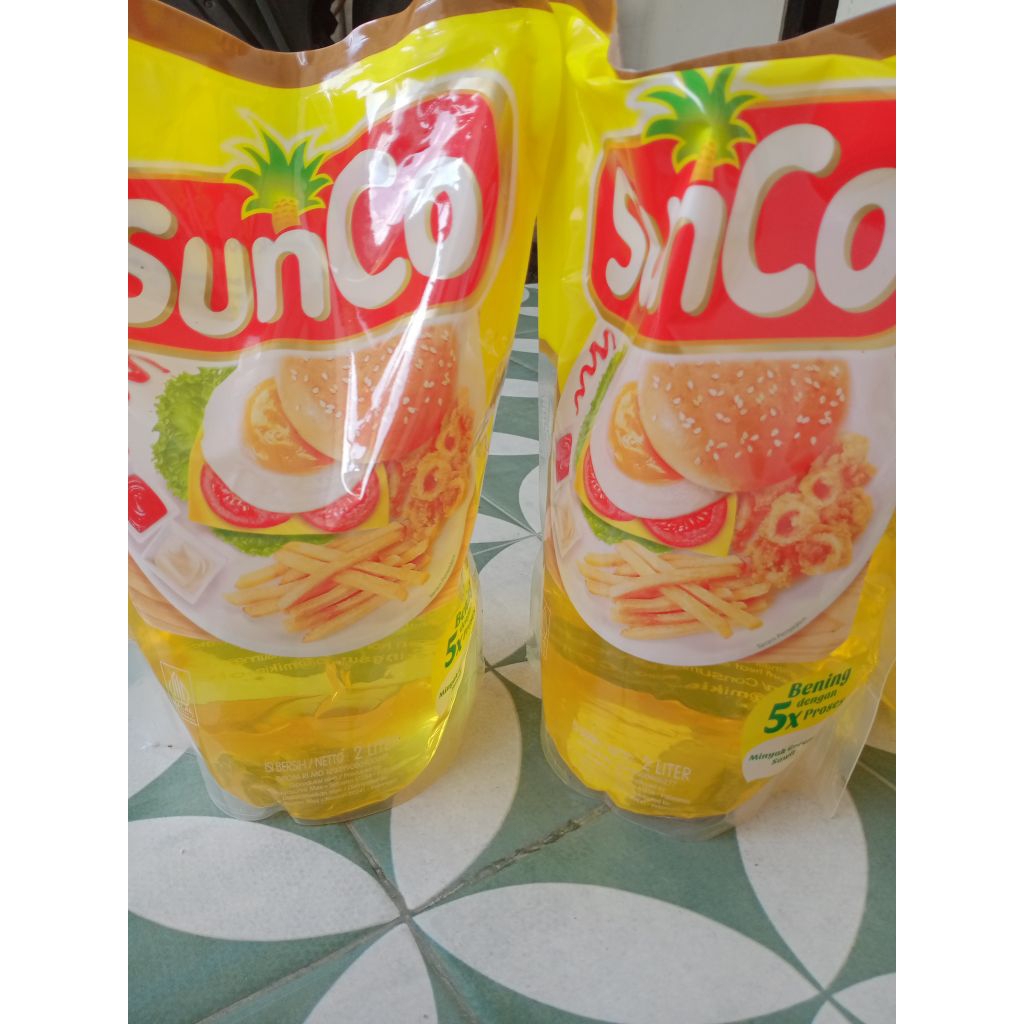 

minyak sunco 2 liter isi 2 pcs