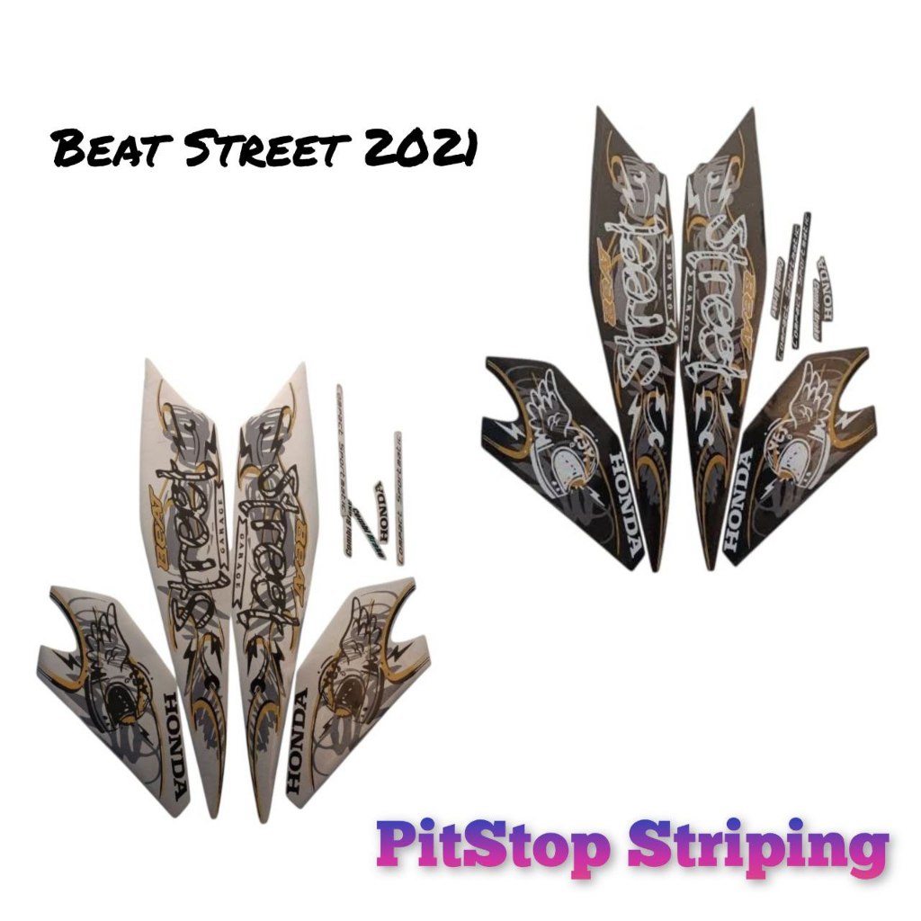 STRIPING MOTOR / STIKER MOTOR / LIST BODY MOTOR BEAT STREET 2021