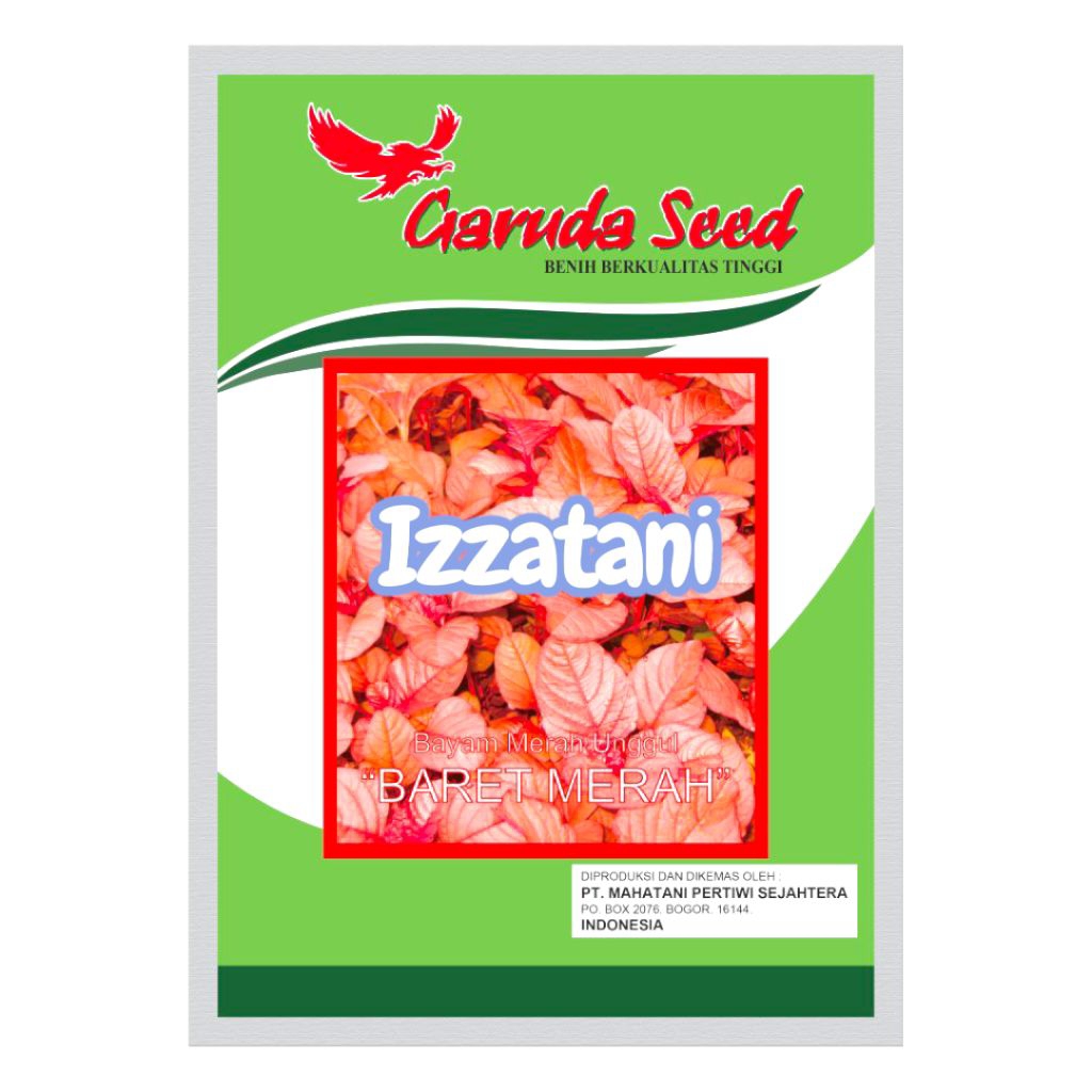 Benih Bayam Merah Baret Merah 50Gram Bibit Bayam Merah Benih Bayam