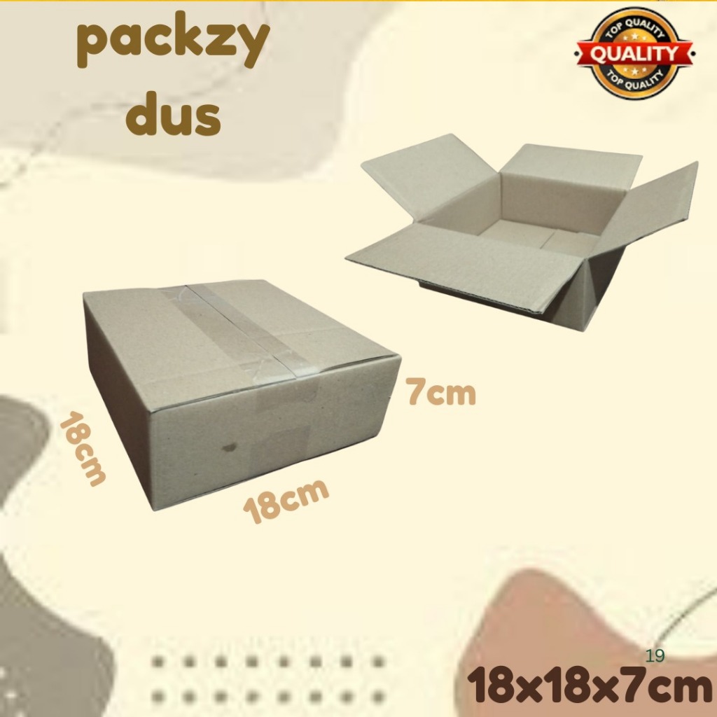 

Kardus Box Packing 18x18x7 POLOS SHEET