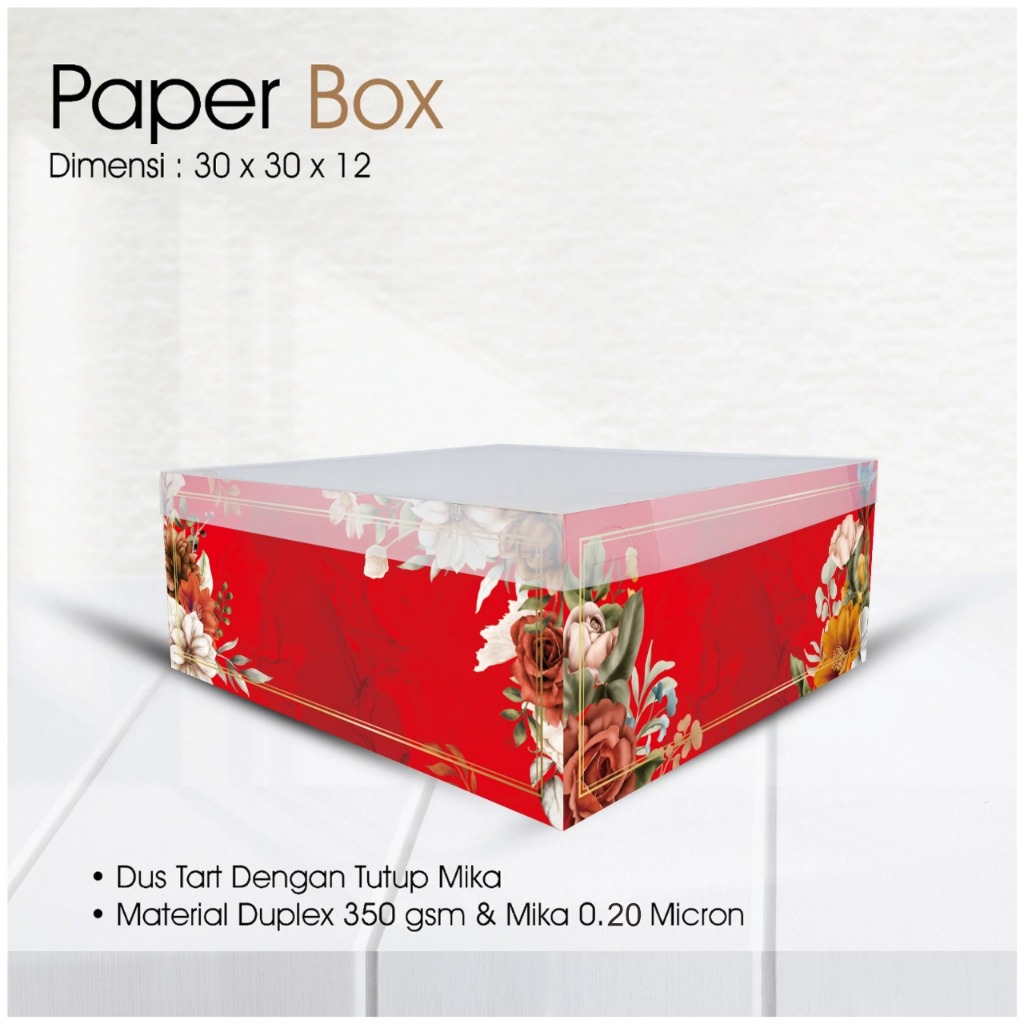 Dus Tart /Dus Nasi Uk. 30 x 30 x 12 cm