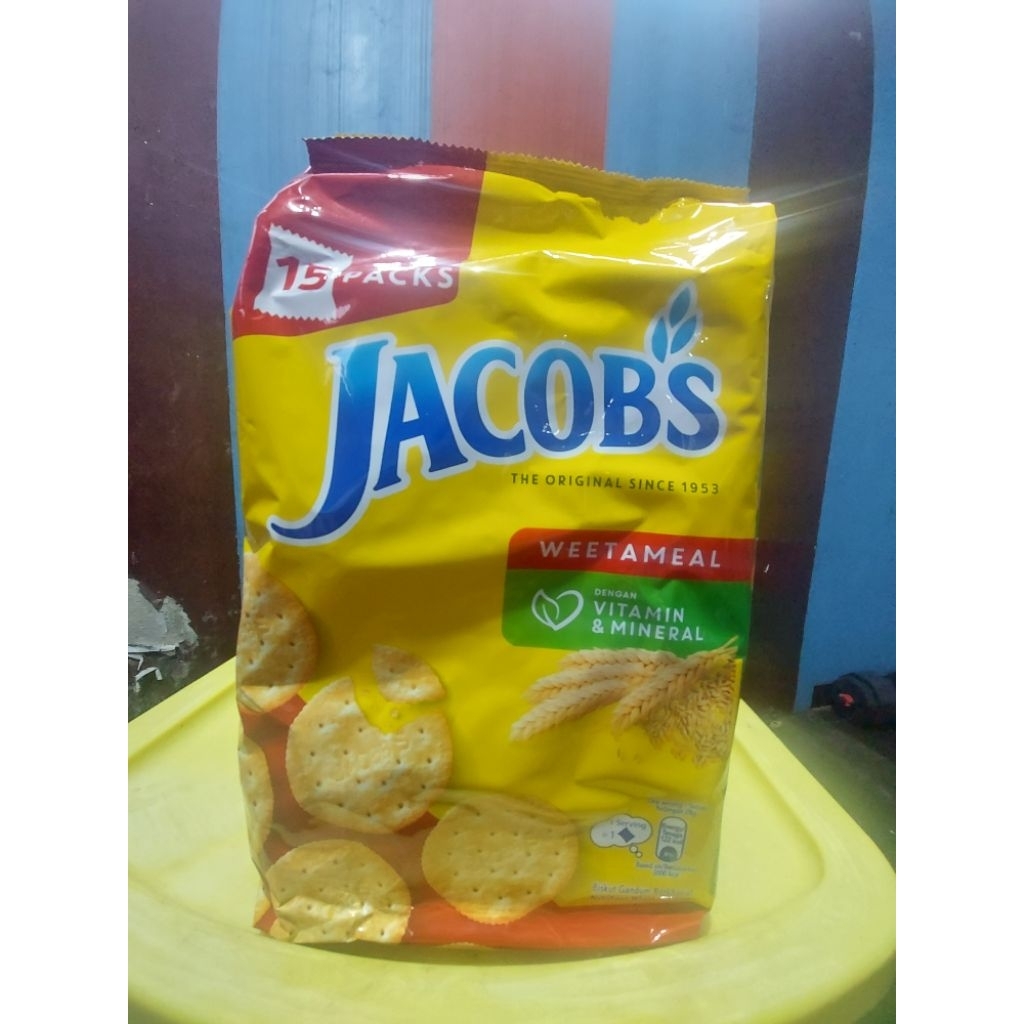 Jacobs Weetameal isi 15 Packs Biskuit Jacob's Cream Crackers