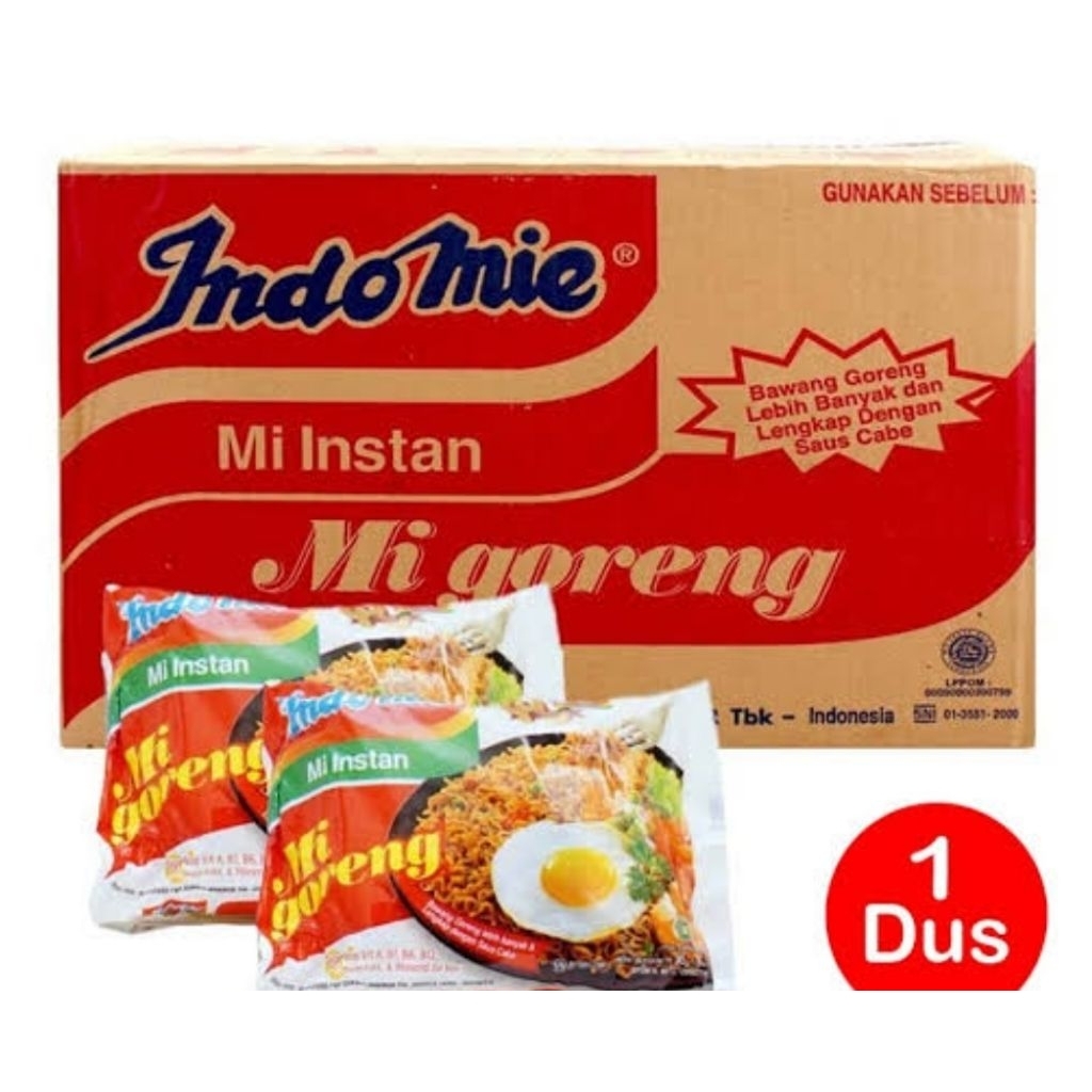 

Indomie goreng 1 dus 40 pcs