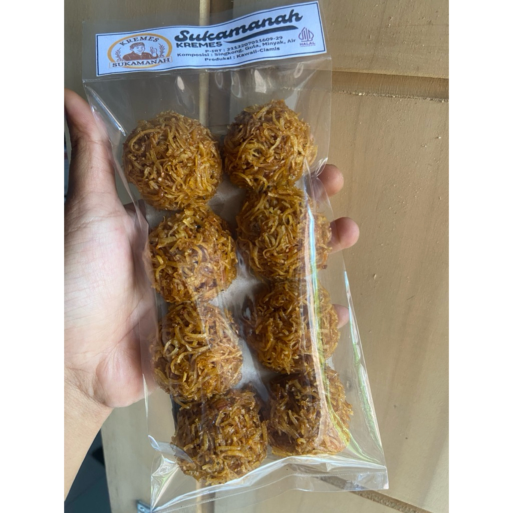 

Kremes singkong Sukamanah - isi 8 butir