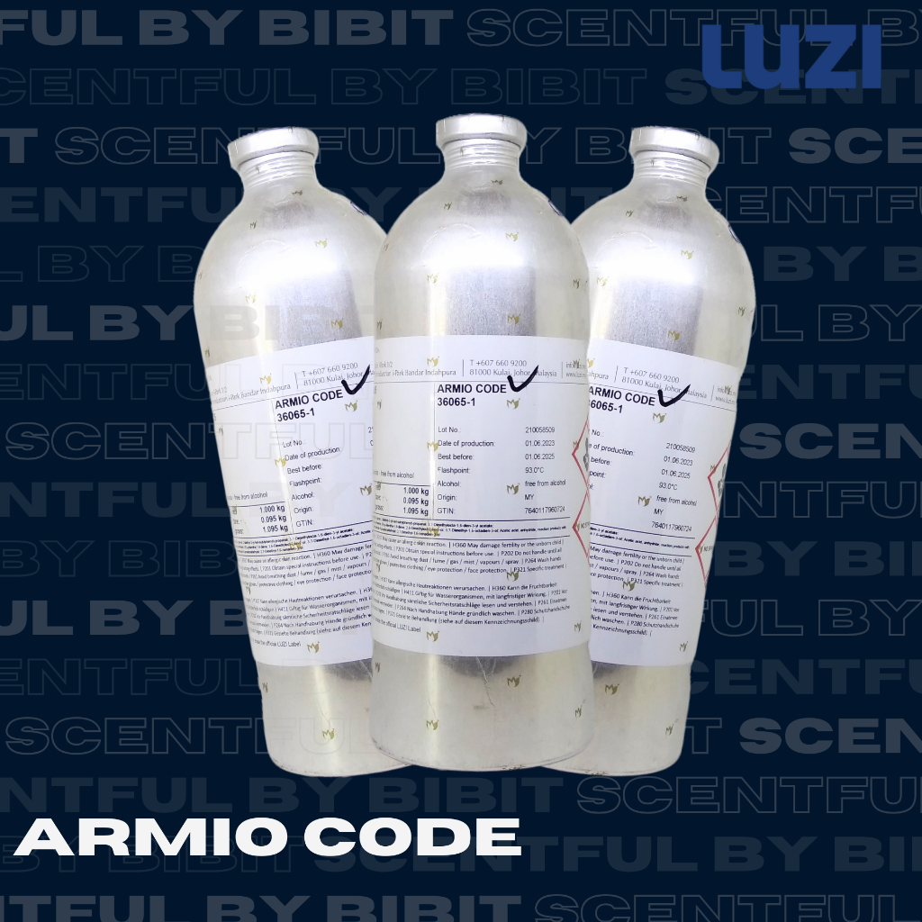 Bibit parfum ARMIO CODE Luzi original repack murni