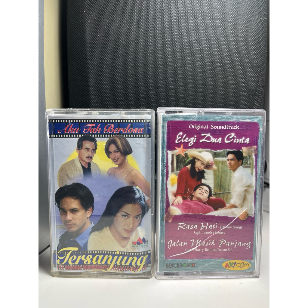 

PAKET Kaset Pita Sountrack TERSANJUNG-ELEGI DUA CINTA-AKU TAK BERDOSA