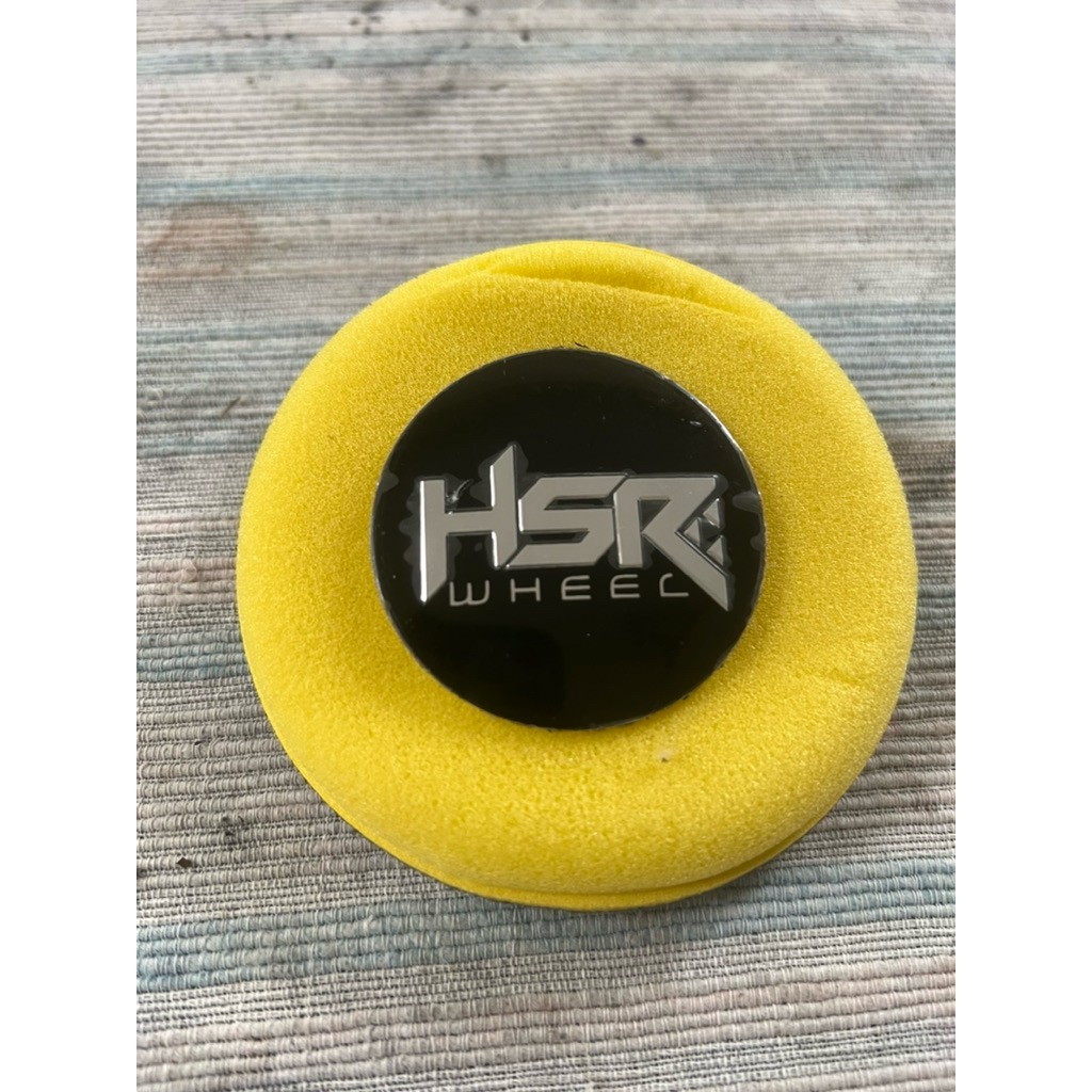 Dop Velg Hsr Original model terbaru // Emblem Velg Mobil Hsr Wheel Ukuran 5,6cm Cembung