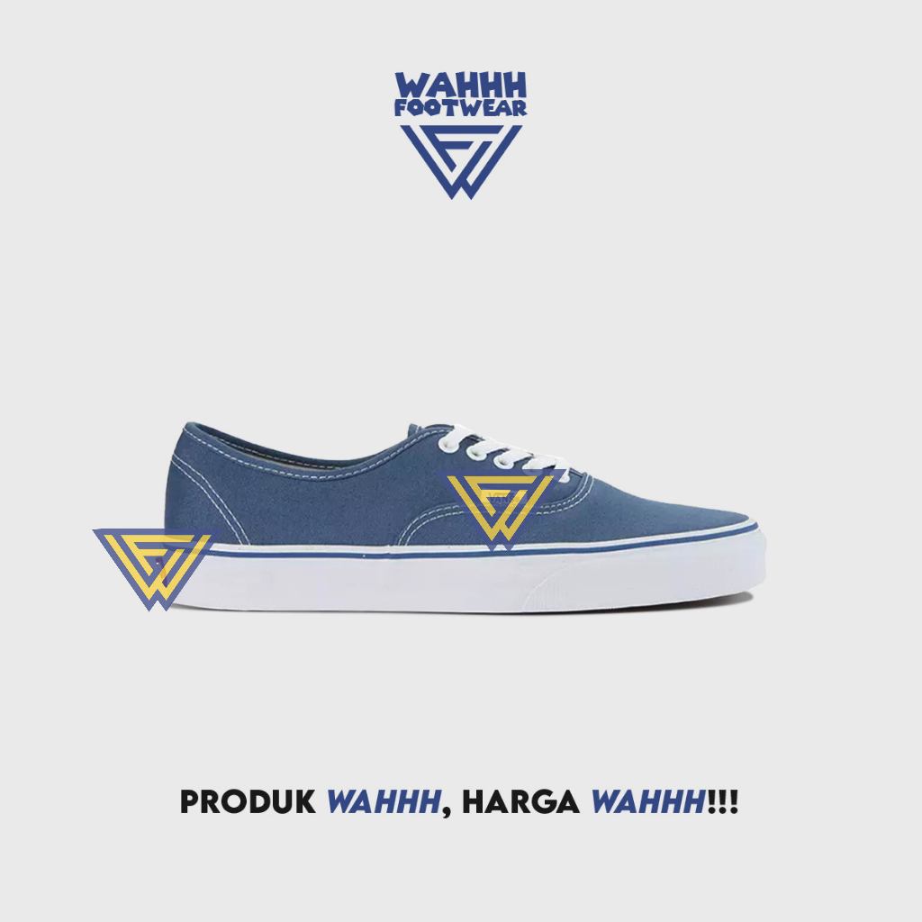 Vans Classic Authentic Navy Blue White Original