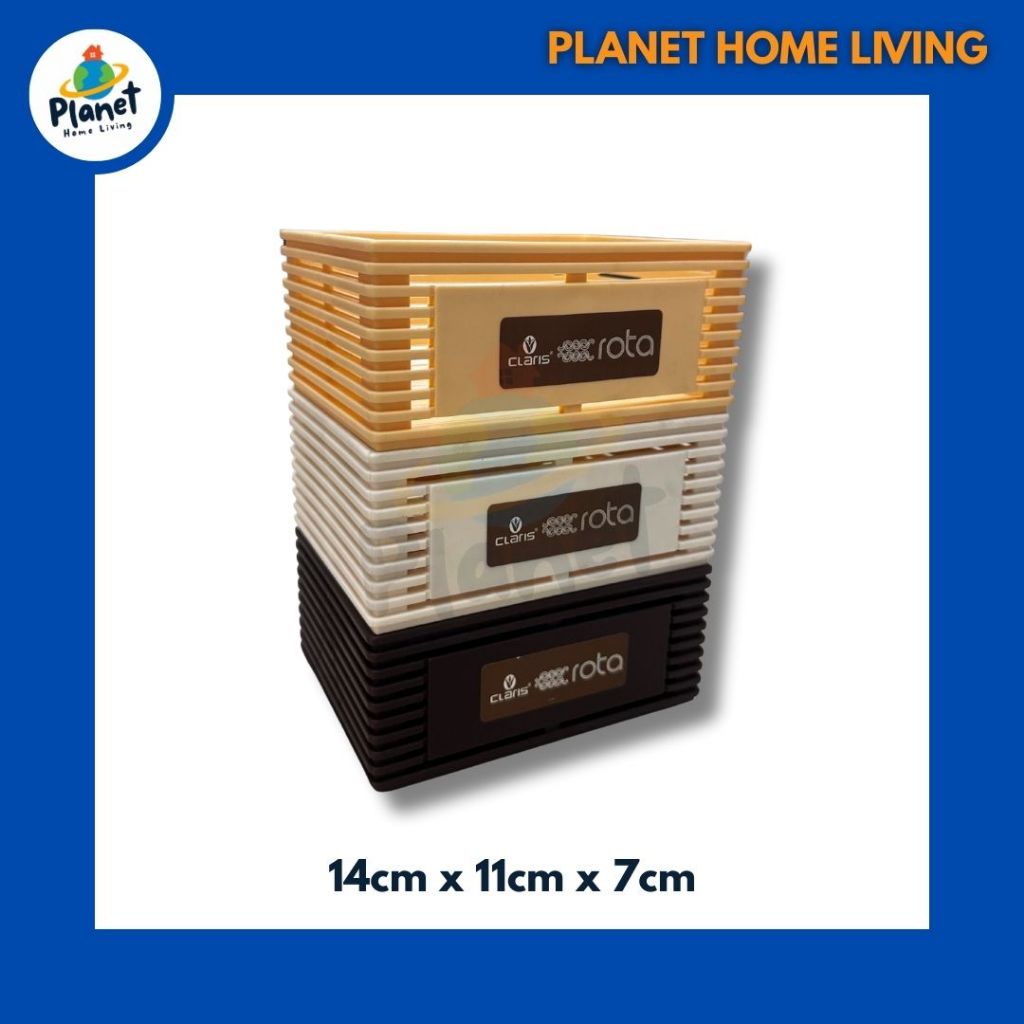 FANCY BOX CLARIS 0532 | Kotak Penyimpanan Serbaguna Plastik Organizer Kosmetik & Aksesoris