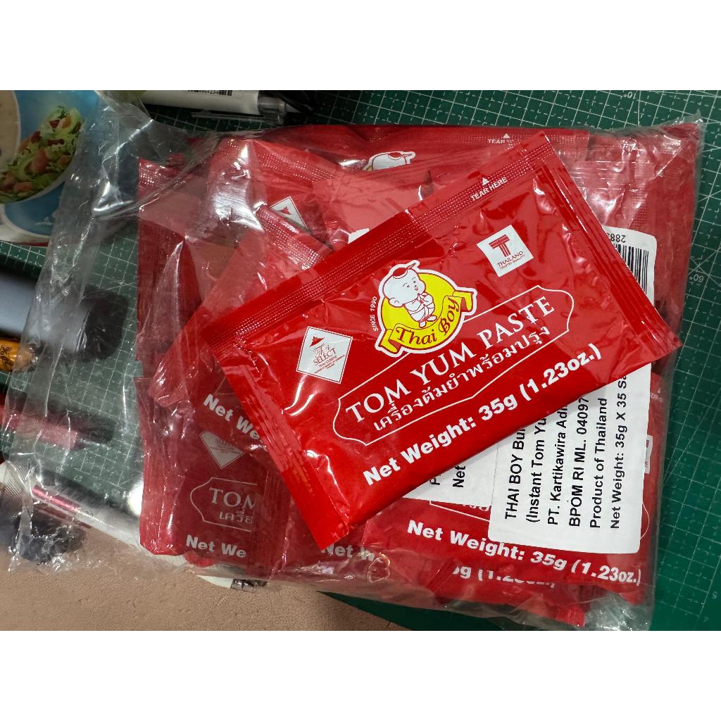 

Tom Yum Paste Thai Boy / Tom Yum Sauce Thai Boy - PACK / 35 Sachet