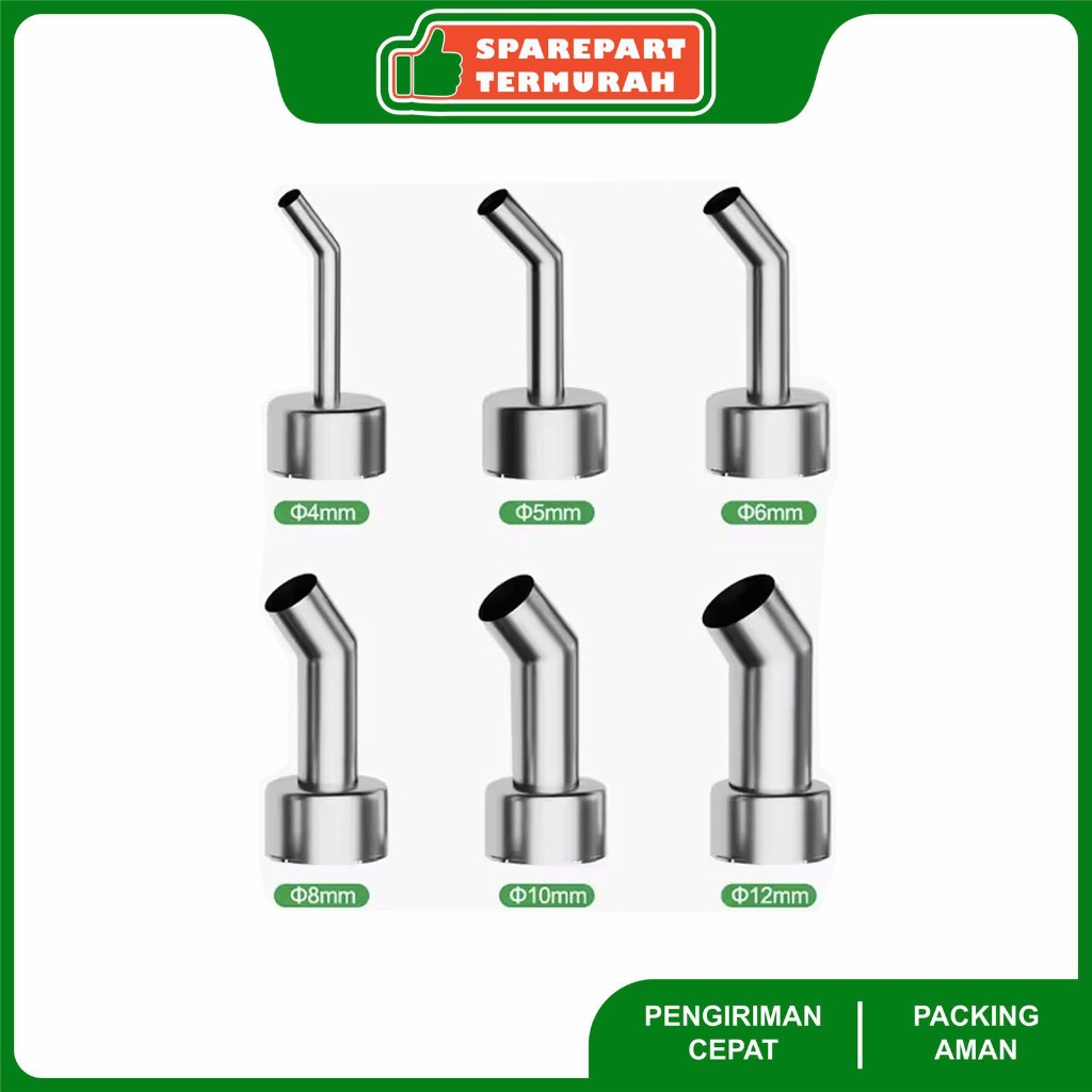 6 PCS / SET - Nozzle Blower Quick 858 - 858D - 2008D+ - 8586D+ - 881D - 856AD - 861X - 705 - RELIFE 