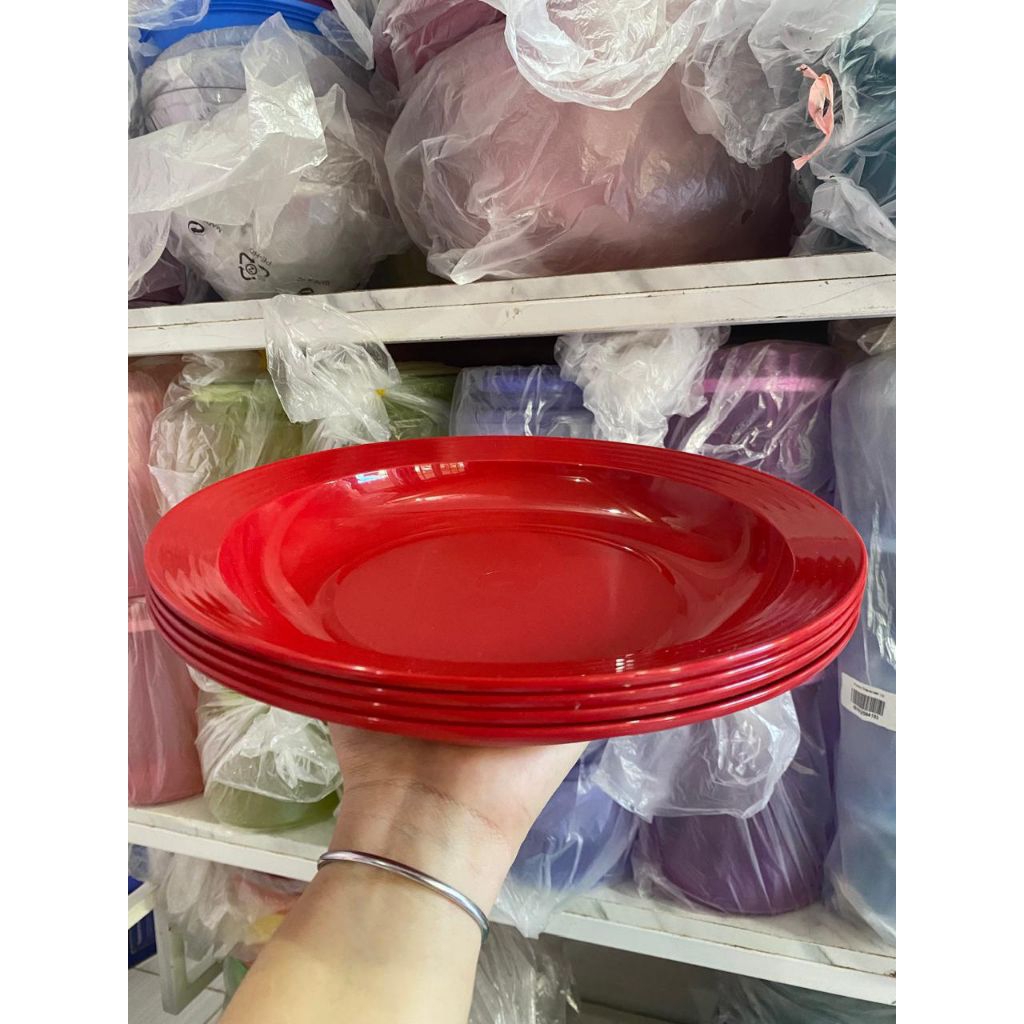 Large Deep Plate Tupperware
