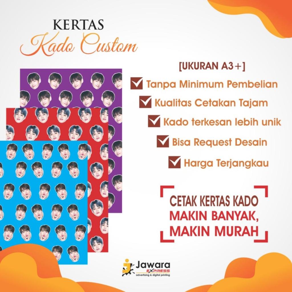

CETAK KERTAS KADO CUSTOM MURAH CEPAT