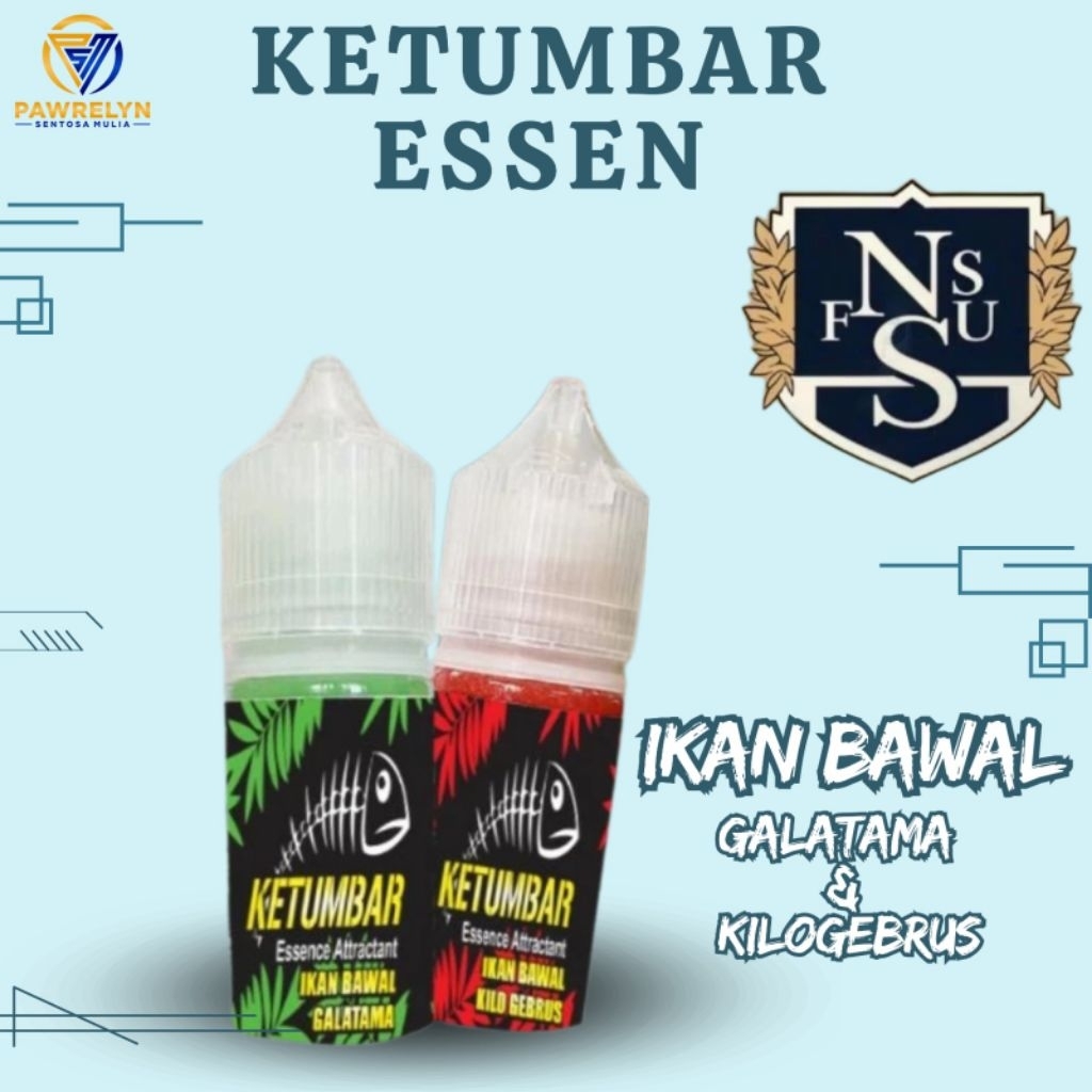 NFSU - Essen Ketumbar ikan bawal galatama paling ampuh / Essen galatama bawal paling gacor / Essen o