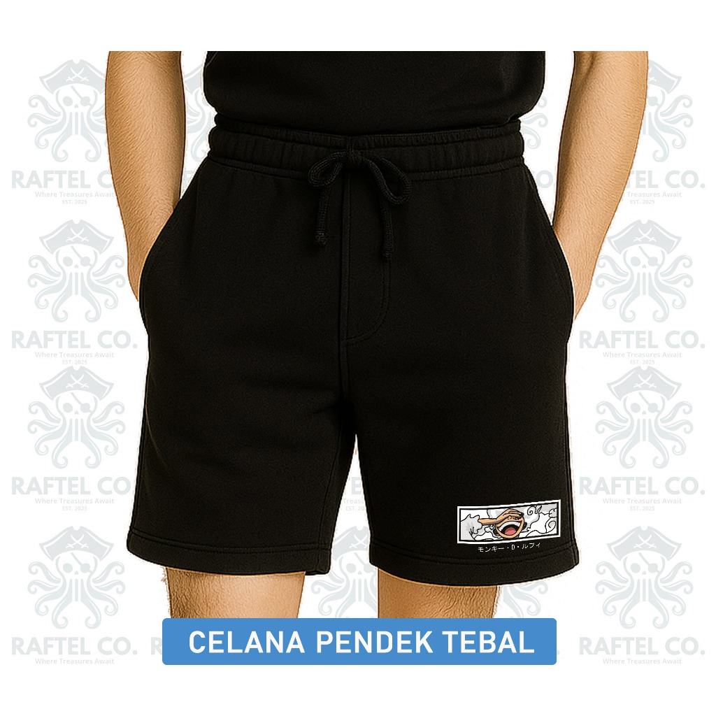 Celana One Piece - Celana Pendek Tebal One Piece - ShortPants One Piece Tebal