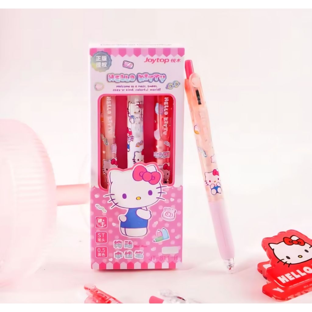 

Pena Hello Kitty Set 3 Original Joytop