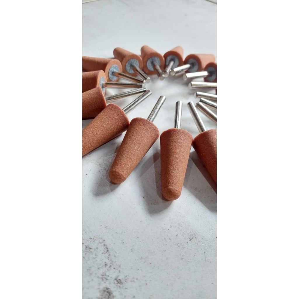 BATU GERINDA BOTOL KINIK 25×50×6MM KINIK MOUNTED STONE