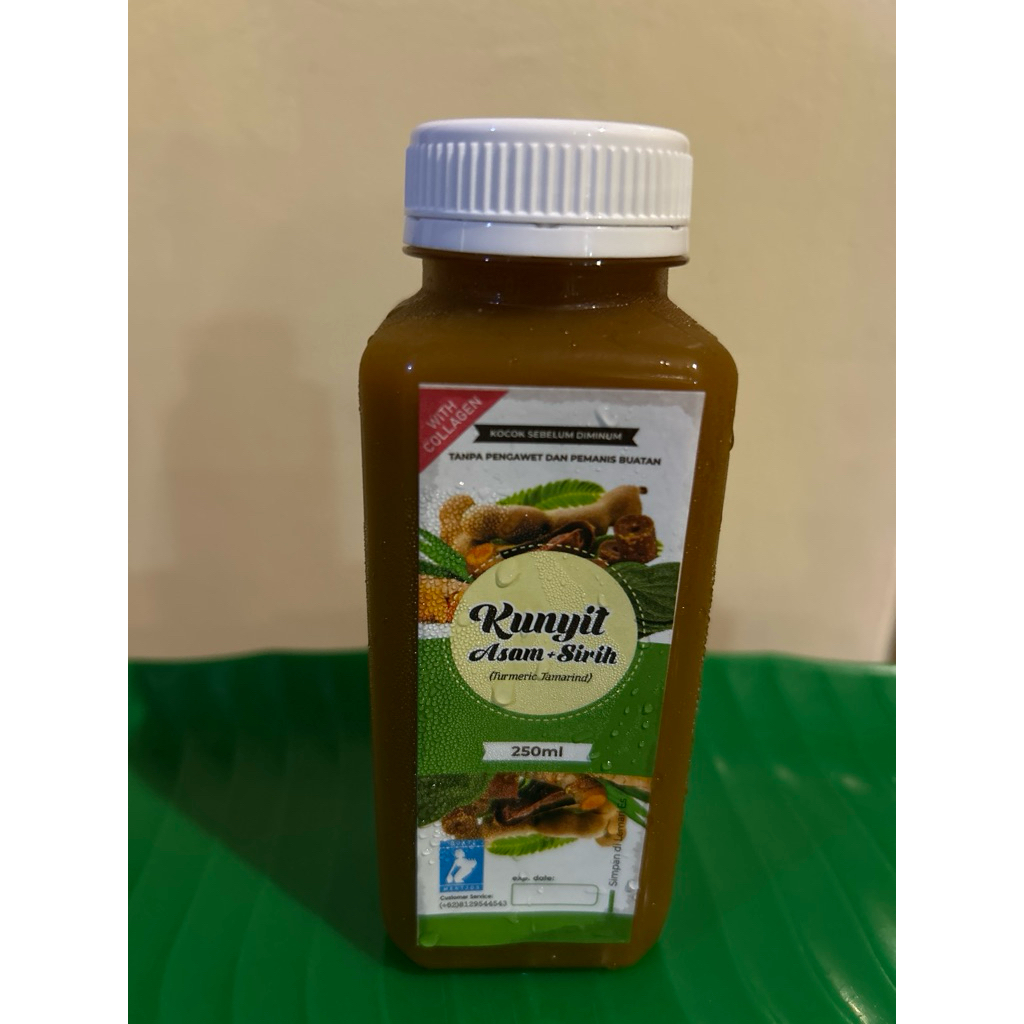 

Kunyit Asam Sirih Jamu Mentjos 250ml