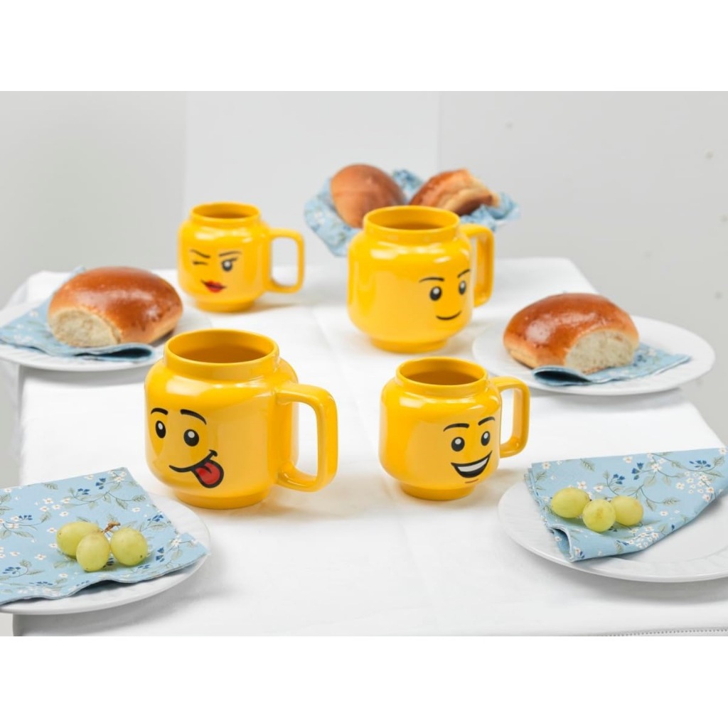 Mug Keramik Unik Build on Brick Set