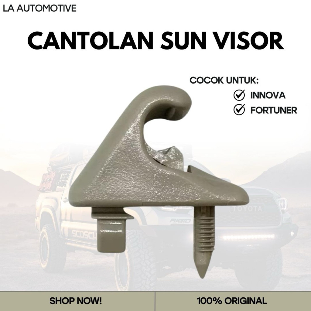 CANTOLAN SUN VISOR INNOVA FORTUNER
